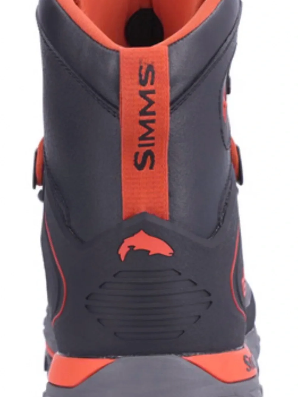Simms Gray and Orange Men's Trail Boots